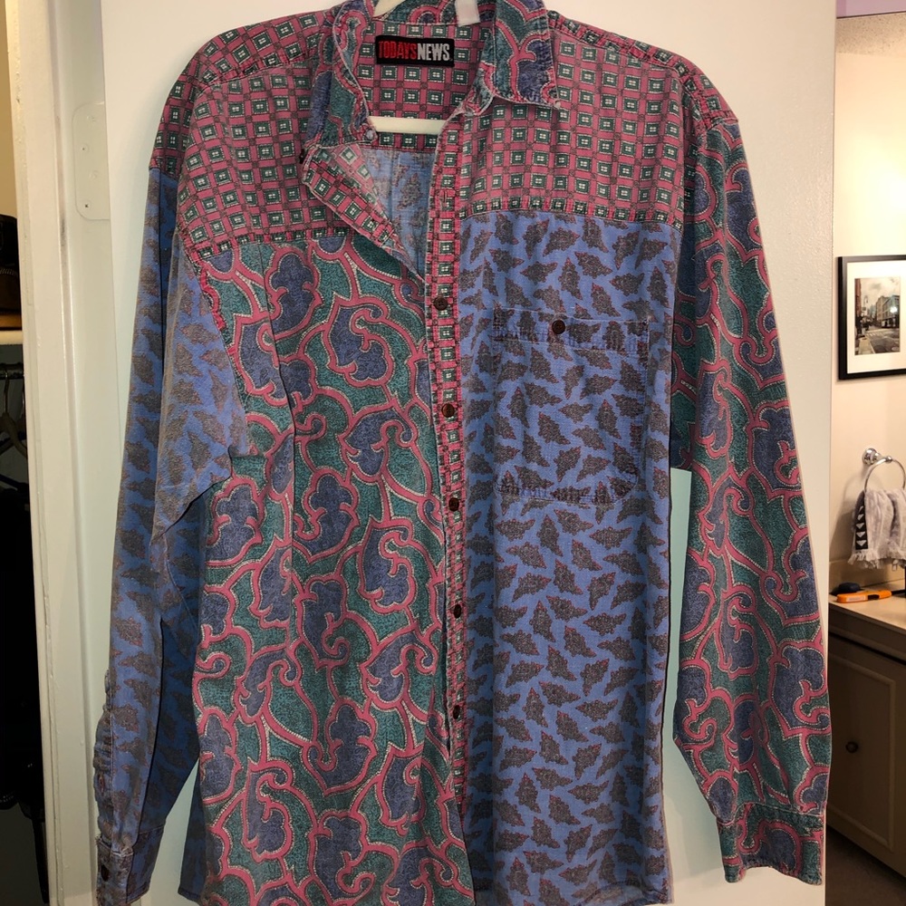 Vintage 90s Western button down.